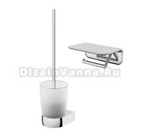 Набор Держатель Raiber Graceful RP-80003 хром + Ершик RP-80010 хром