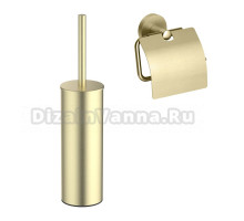 Набор Держатель Timo Saona 13042/17 золото + Ершик 13161/17 золото