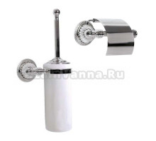 Набор Держатель Boheme Hermitage Chrome 10380 + Ершик 10393