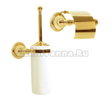 Набор Держатель Boheme Hermitage Gold 10350 + Ершик 10363