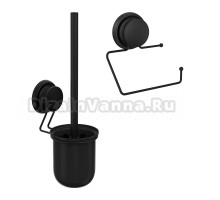 Набор Держатель Fora Grafit FOR-GRA016 + Ершик FOR-GRA020