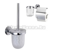 Набор Держатель Wasserkraft Isen K-4059 с держателем освежителя воздуха + Ершик K-4027