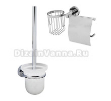 Набор Держатель Wasserkraft Rhein K-6259 с держателем освежителя воздуха + Ершик K-6227