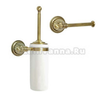 Набор Держатель Boheme Hermitage Bronze 10335 + Ершик 10333