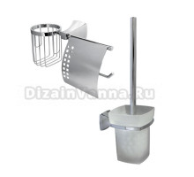 Набор Держатель Wasserkraft Wern K-2559 с держателем освежителя воздуха + Ершик K-2527