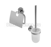 Набор Держатель Cezares Relax PH-01 хром + Ершик TBS-V-01 хром