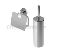 Набор Держатель Cezares Relax PH-01 хром + Ершик TBS-M-01 хром