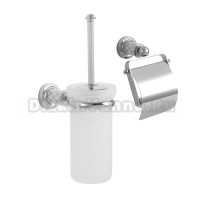 Набор Держатель Boheme Murano 10901-W-CR хром + Ершик 10913-W-CR хром