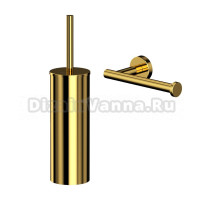 Набор Держатель WHITECROSS Ergo ER2260GL золото + Ершик ER2274GL золото