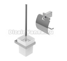 Набор Держатель Cezares Slider PH-01 хром + Ершик TBS-V-01 хром