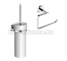 Набор Держатель AQUATEK Бетта AQ4608CR хром + Ершик AQ4610CR хром