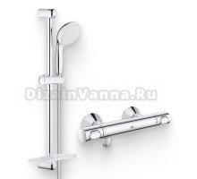 Душевой комплект Термостат Grohe Grohtherm 34793000 для душа + Гарнитур Tempesta New 27926001