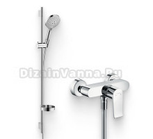 Душевой комплект Смеситель для душа Hansgrohe Metris 31680000 + Гарнитур Raindance Select S 120 3iet 26631000