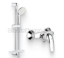 Душевой комплект Смеситель для душа Grohe Euroeco 32740000 + Гарнитур Tempesta New 27926001