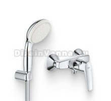Душевой комплект Смеситель для душа Grohe BauFlow 23632000 + Гарнитур New Tempesta 27799001