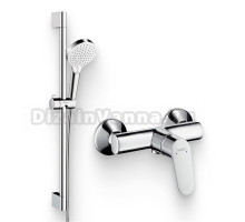 Душевой комплект Смеситель для душа Hansgrohe Focus E2 31960000 + Гарнитур Crometta 1jet 900 26537400