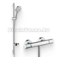 Душевой комплект Термостат Hansgrohe Ecostat Comfort 13116000 для душа + Гарнитур Raindance Select S 120 3iet 26631000