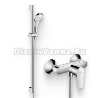 Душевой комплект Смеситель для душа Hansgrohe Talis E 71760000 + Гарнитур Croma Select S Multi 26570400