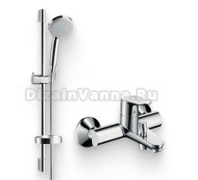 Душевой комплект Смеситель Hansgrohe Focus E2 31940000 + Гарнитур Croma 100 Vario 27771000 Unica C
