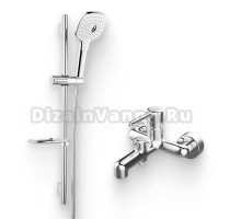 Душевой комплект Смеситель IDDIS Aiger AIGSB00i02WA хром + Гарнитур Sena SEN3F70i16