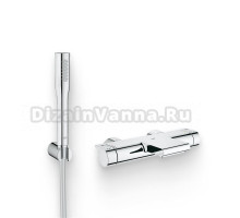 Душевой комплект Термостат Grohe Grohtherm 2000 New 34174001 для ванны с душем + Гарнитур Euphoria Cosmopolitan 27369000