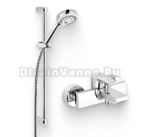 Душевой комплект Смеситель Kludi Zenta SL 486700565 хром + Гарнитур Logo 3S 6836305-00