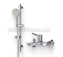 Душевой комплект Смеситель AM.PM X-Joy S F85B10000 + Гарнитур Like F0180064