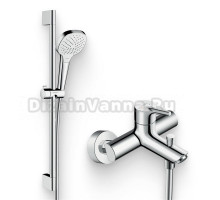 Душевой комплект Смеситель Hansgrohe Talis S 72400000 + Гарнитур Croma Select E Vario 26582400