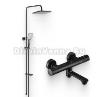 Душевой комплект Термостат Swedbe Hermes 9042В для ванны с душем + Стойка 5105B