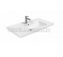 Мебельная раковина Creavit Obi OB085-00CB00E-0000 белая глянцевая