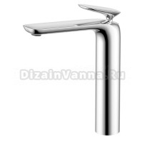 Смеситель для раковины высокий хром, AQUAme Como AQM6514CR