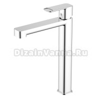 Смеситель для раковины высокий хром, AQUAme Parma AQM6614CR