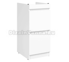 Тумба под раковину без столешницы DIWO Тольятти 40 под стиральную машину, белая
