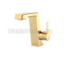 Смеситель для раковины Teska Thetis E5207 золото