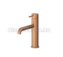 Смеситель для раковины Teska Atlas Leo S E5719 розовое золото