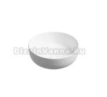 Накладная раковина Ceramicanova Taycan CN12003 37х37 глянцевая белая