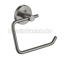 Держатель туалетной бумаги AQUATEK Европа AQ4118BGM оружейная сталь