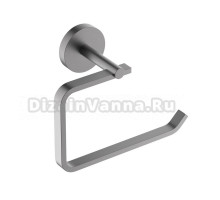 Держатель туалетной бумаги AQUATEK Бетта AQ4608BGM оружейная сталь