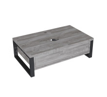 Тумба под раковину со столешницей 1MarKa Grunge Loft 60, дуб намибия