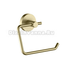 Держатель туалетной бумаги AQUATEK Европа AQ4118BG шлифованное золото
