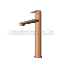 Смеситель для раковины Teska Liva Leo L E5429 розовое золото