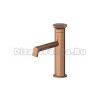 Смеситель для раковины Teska Arte Leo S E5519 розовое золото