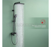 Душевая стойка Raglo R01.24.06 черный