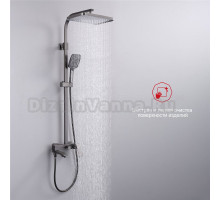 Душевая стойка Raglo R01.24.09 графит