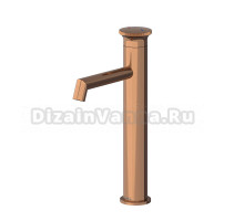 Смеситель для раковины Teska Arte Leo L E5529 розовое золото