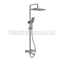 Душевая стойка Raglo R01.26.09 с термостатом, графит