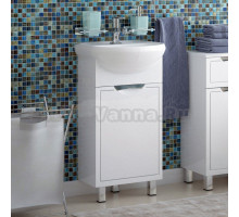 Тумба под раковину без столешницы Corozo Монро 45 белая