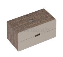 Тумба под раковину со столешницей 1MarKa Vortex 100, орех каньон, латте