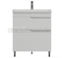 Тумба под раковину без столешницы Corozo Теона Z2 70 белая