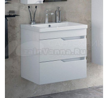 Тумба под раковину без столешницы Corozo Теона Z2 60 подвесная, белая